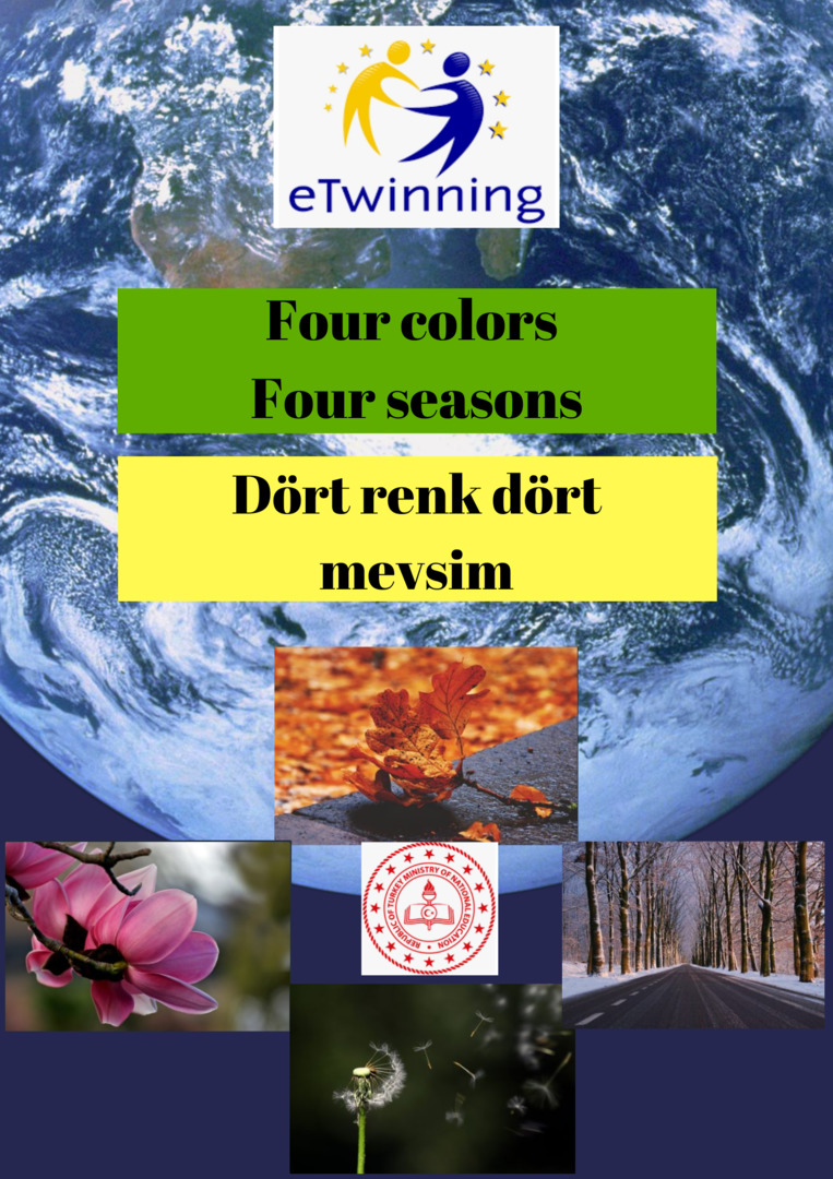 Dört Renk Dört Mevsim Afiş Anketi Four Colours Four Seasons Poster Survey by YASİN CENGİZ - Illustrated by Yasin CENGİZ - Ourboox.com