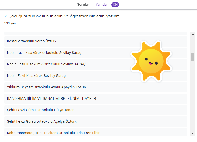 GELECEĞİM YEŞİL ENERJİM PROJESİ VELİ ÖN ANKETİ ANALİZİ by nimetayper - Ourboox.com