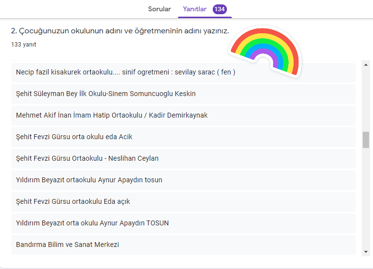 GELECEĞİM YEŞİL ENERJİM PROJESİ VELİ ÖN ANKETİ ANALİZİ by nimetayper - Ourboox.com
