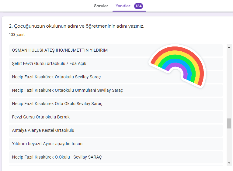 GELECEĞİM YEŞİL ENERJİM PROJESİ VELİ ÖN ANKETİ ANALİZİ by nimetayper - Ourboox.com