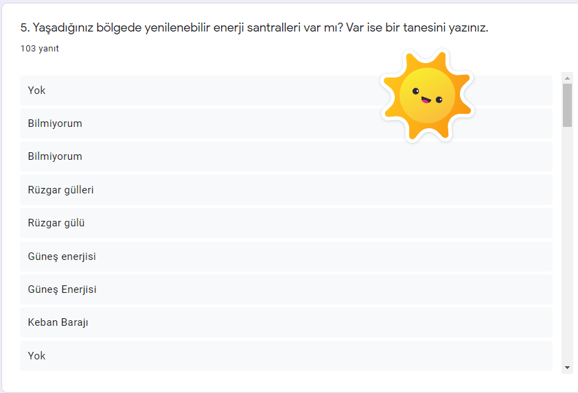 GELECEĞİM YEŞİL ENERJİM PROJESİ VELİ ÖN ANKETİ ANALİZİ by nimetayper - Ourboox.com