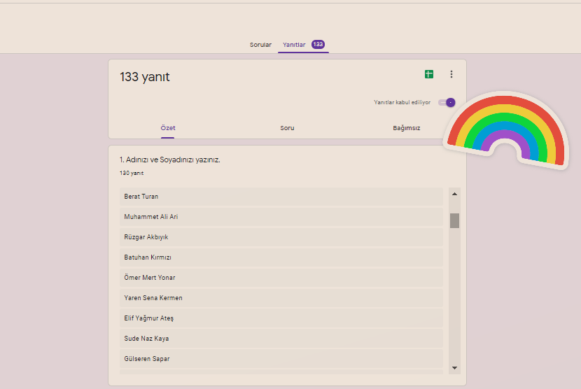 GELECEĞİM YEŞİL ENERJİM PROJESİ ÖĞRENCİ ÖN ANKETİ ANALİZİ by nimetayper - Ourboox.com