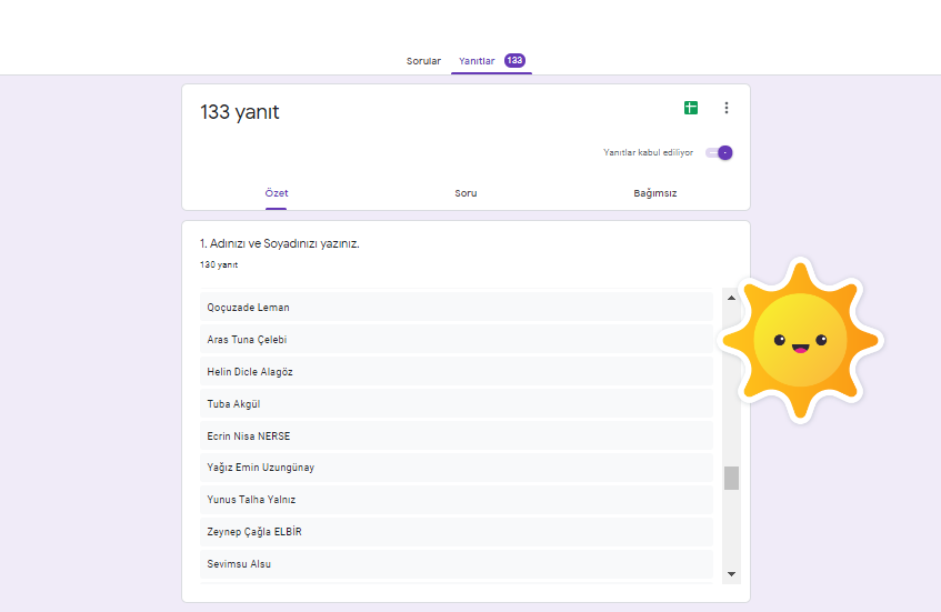 GELECEĞİM YEŞİL ENERJİM PROJESİ ÖĞRENCİ ÖN ANKETİ ANALİZİ by nimetayper - Ourboox.com