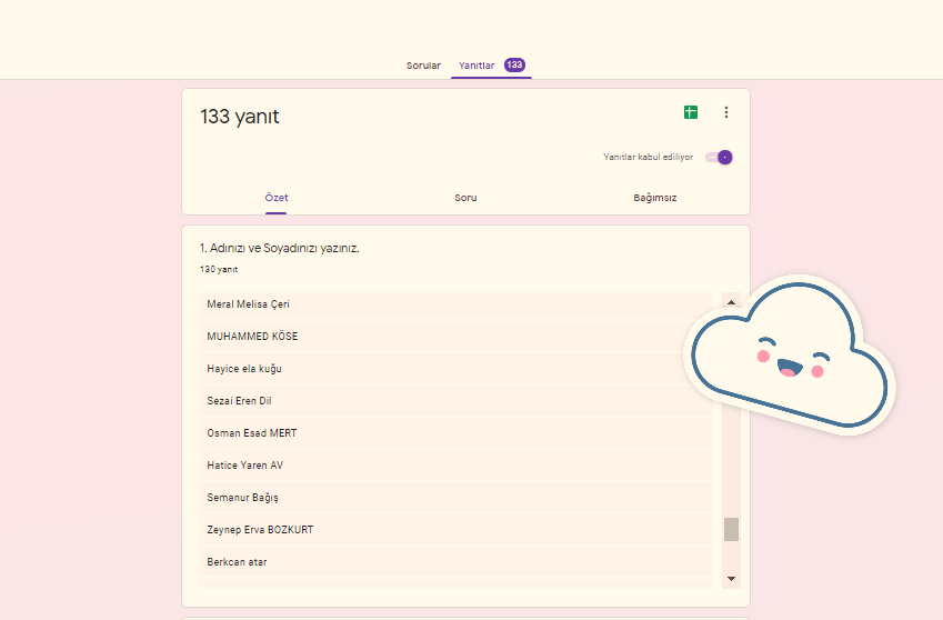 GELECEĞİM YEŞİL ENERJİM PROJESİ ÖĞRENCİ ÖN ANKETİ ANALİZİ by nimetayper - Ourboox.com