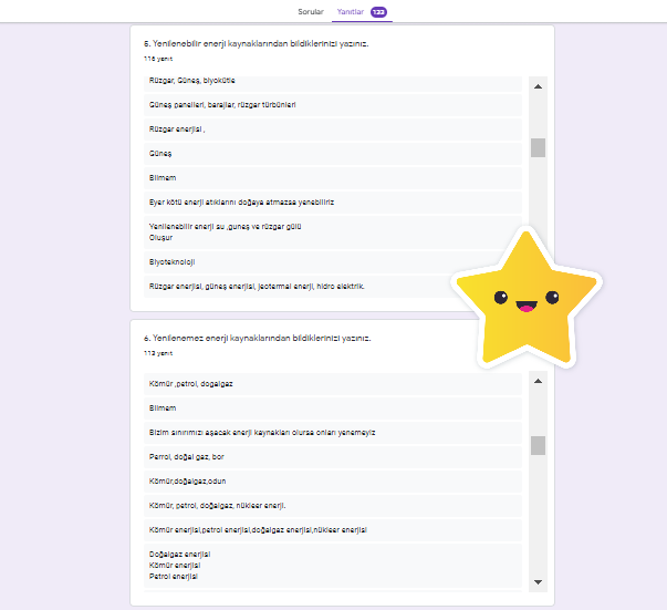 GELECEĞİM YEŞİL ENERJİM PROJESİ ÖĞRENCİ ÖN ANKETİ ANALİZİ by nimetayper - Ourboox.com