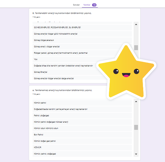 GELECEĞİM YEŞİL ENERJİM PROJESİ ÖĞRENCİ ÖN ANKETİ ANALİZİ by nimetayper - Ourboox.com