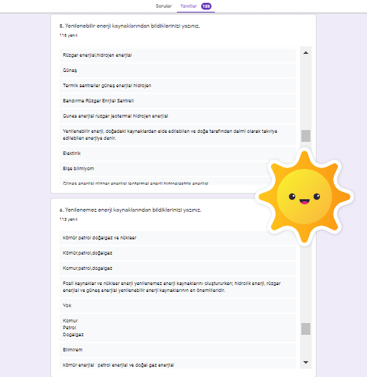 GELECEĞİM YEŞİL ENERJİM PROJESİ ÖĞRENCİ ÖN ANKETİ ANALİZİ by nimetayper - Ourboox.com