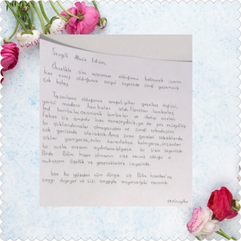 BİLİM İNSANLARINA MEKTUPLARIMIZ by Hülya Erdoğdu - Ourboox.com