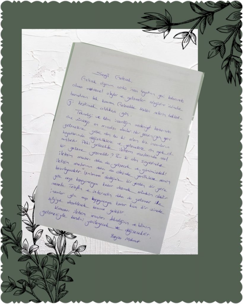 İLETİŞİM BENİMLE BAŞLAR /MEKTUPLARIMIZLA GELECEĞE SESLENİŞ by Hülya Erdoğdu - Ourboox.com