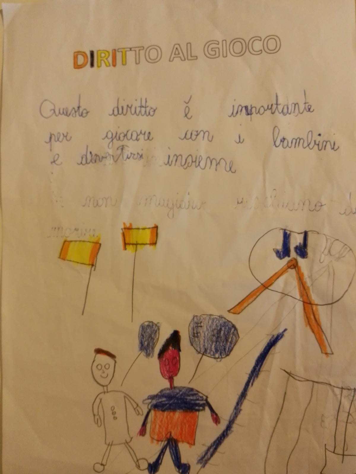 I diritti dei bambini-classe 2° S. Anna Castelfidardo by Montecchiani - Ourboox.com
