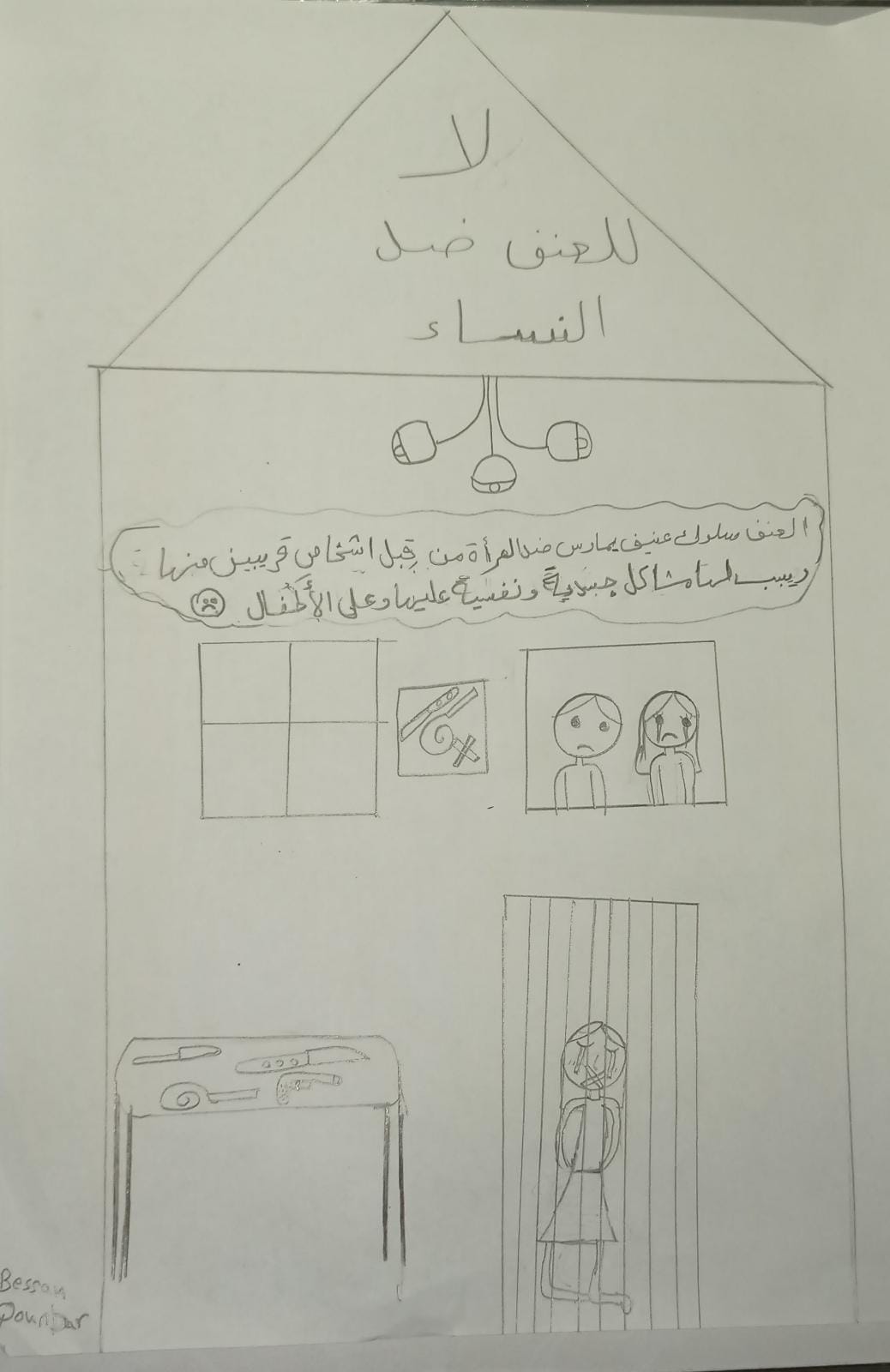 العنف ضد المرأة by shahd - Illustrated by المستشارة التربوية شهد عبيدات - Ourboox.com