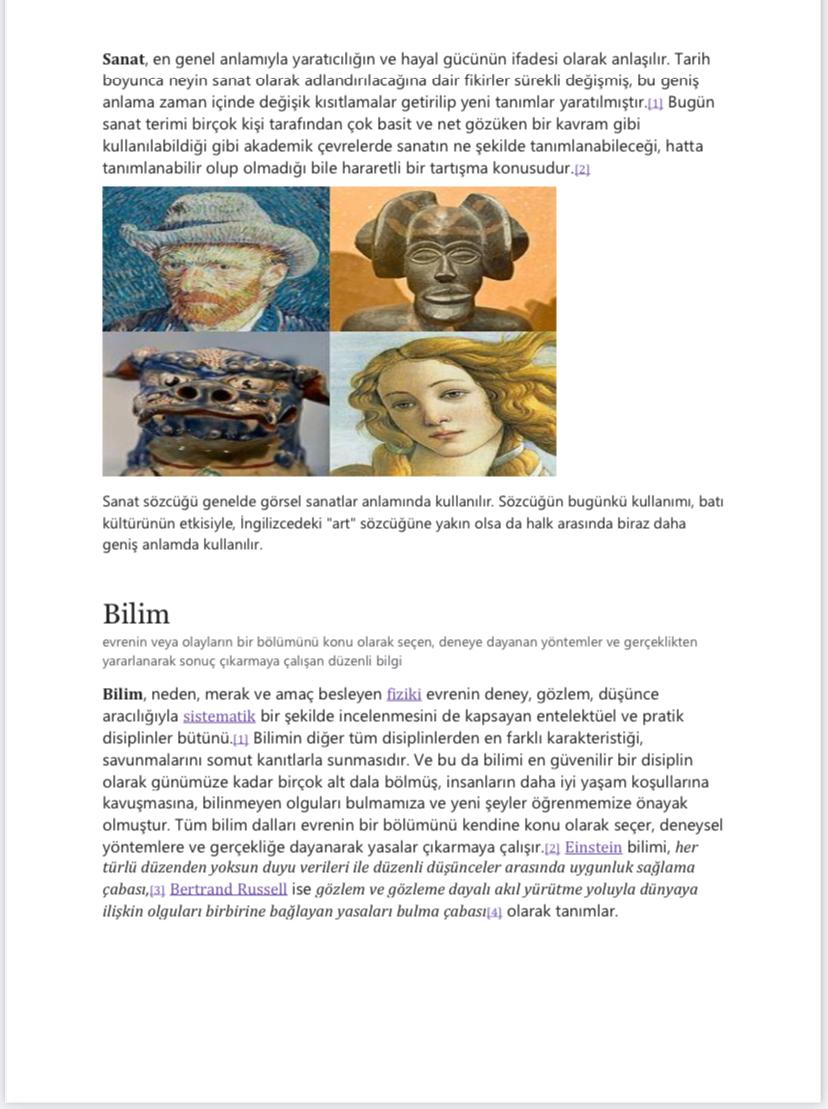 e-Dergimiz Bilim ve sanat by Kübra yıldırım - Illustrated by Kübra YILDIRIM & Proje ögrencileri - Ourboox.com