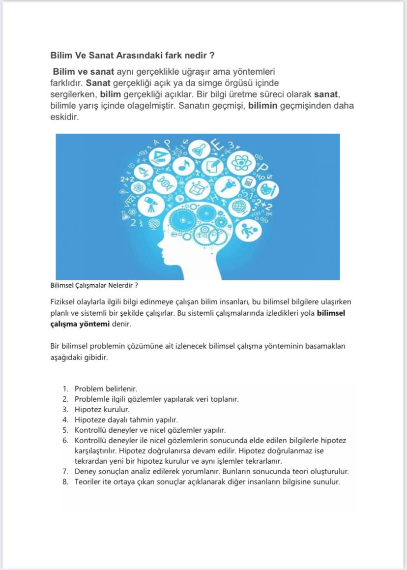 e-Dergimiz Bilim ve sanat by Kübra yıldırım - Illustrated by Kübra YILDIRIM & Proje ögrencileri - Ourboox.com