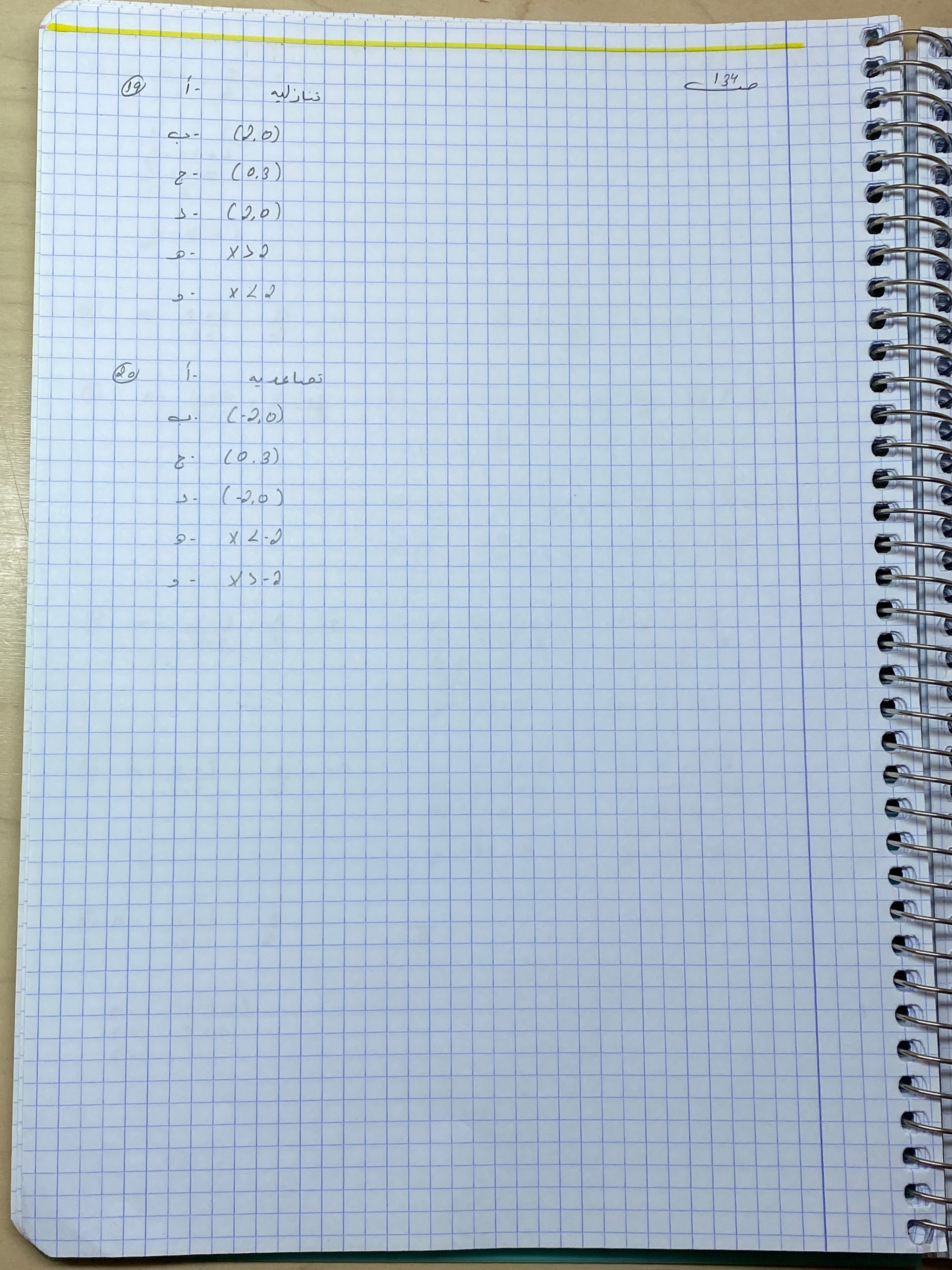 حل الوظائف البيتيه بموضوعا النسبه والتناسب والداله الخطيه by jana agbaria - Ourboox.com