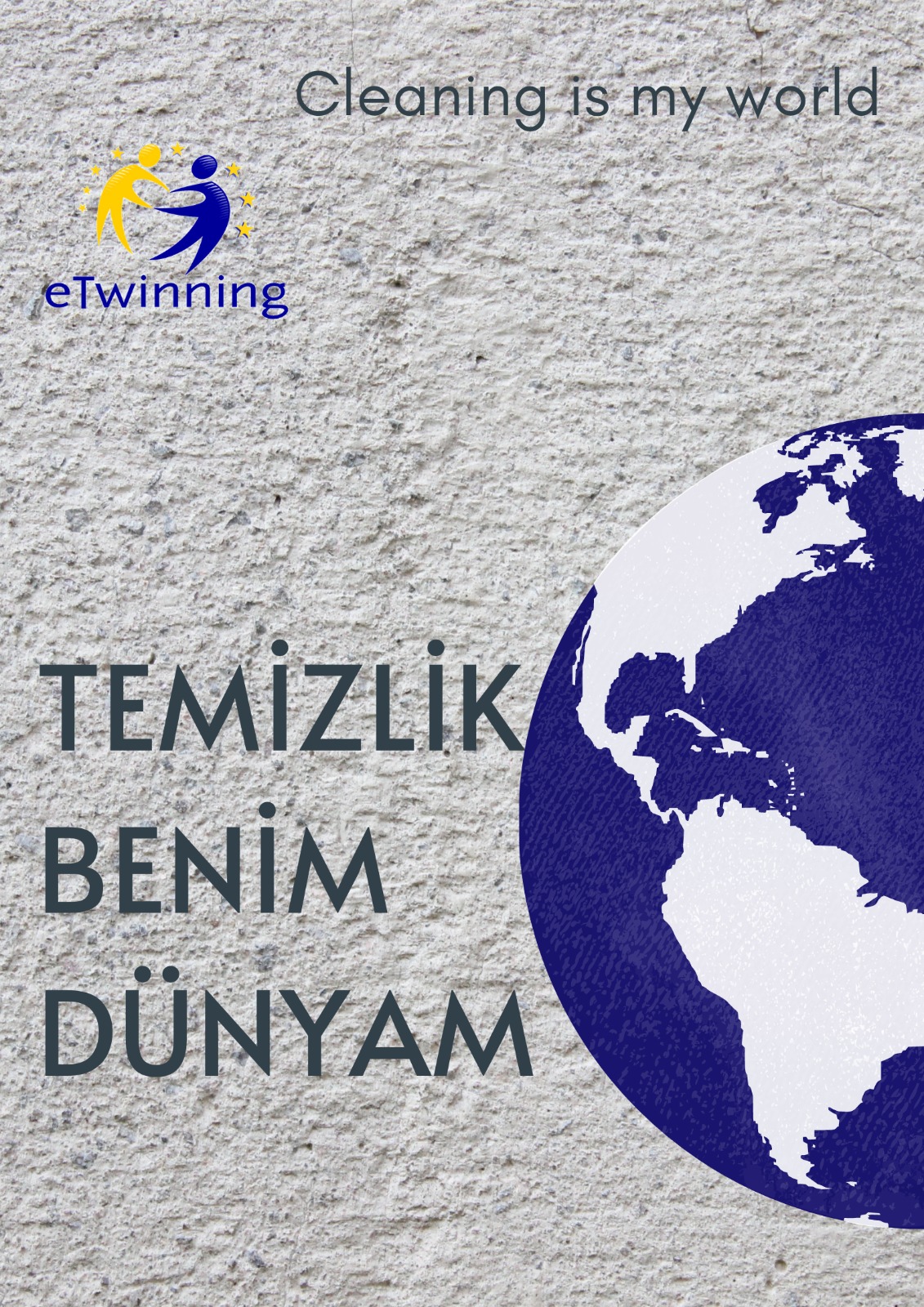CLEANING İS MY WORLD TEMİZLİK BENİM DÜNYAM by AYŞE AK - Illustrated by PROJE LOGO ÇALIŞMALARI - Ourboox.com