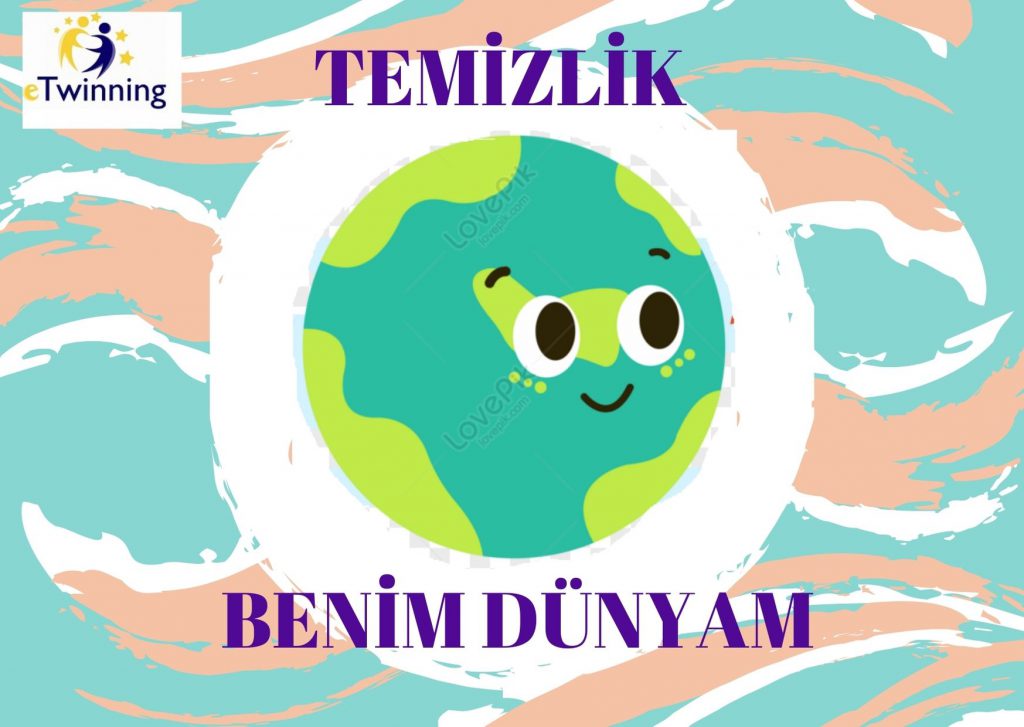 CLEANING İS MY WORLD TEMİZLİK BENİM DÜNYAM by AYŞE AK - Illustrated by PROJE POSTER ÇALIŞMALARI - Ourboox.com