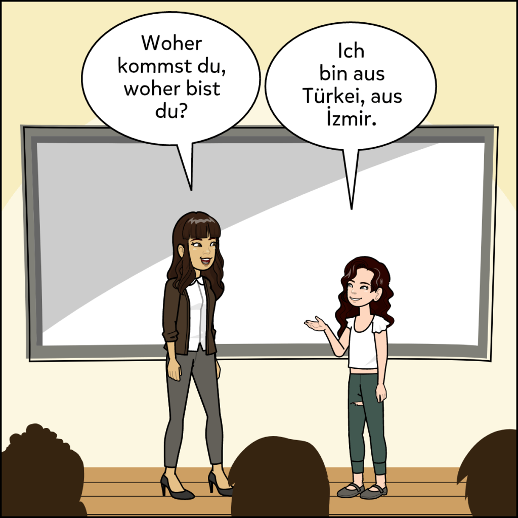 DAS INTERVIEW (ALMANCA PROJE) 9B 534 ILGIN SERTKAYA by Ilgın - Illustrated by Das Interview - Ourboox.com