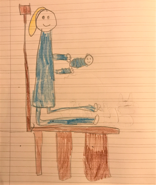 La Madonna della seggiola – Raffaello Sanzio by Rosaria Ricciardo - Illustrated by Classi terze - Scuola Primaria A.S. 2020-21 - Ourboox.com