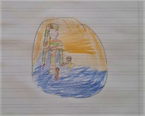 La Madonna della seggiola – Raffaello Sanzio by Rosaria Ricciardo - Illustrated by Classi terze - Scuola Primaria A.S. 2020-21 - Ourboox.com