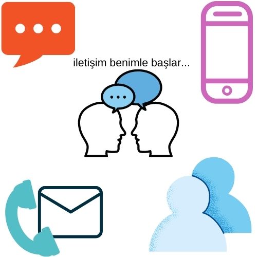 iletişim benimle başlar by nefise özcan - Illustrated by Nefise Özcan  - Ourboox.com