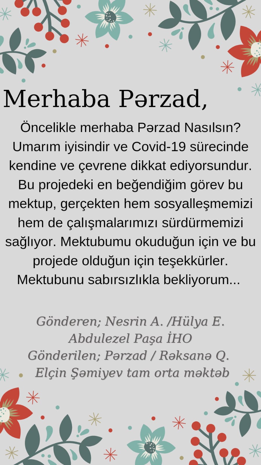Bilim İnsanlarını Tanıyoruz Projesi Öğrenci Etkileşimi Mektup Çalışması by Hülya Erdoğdu - Ourboox.com