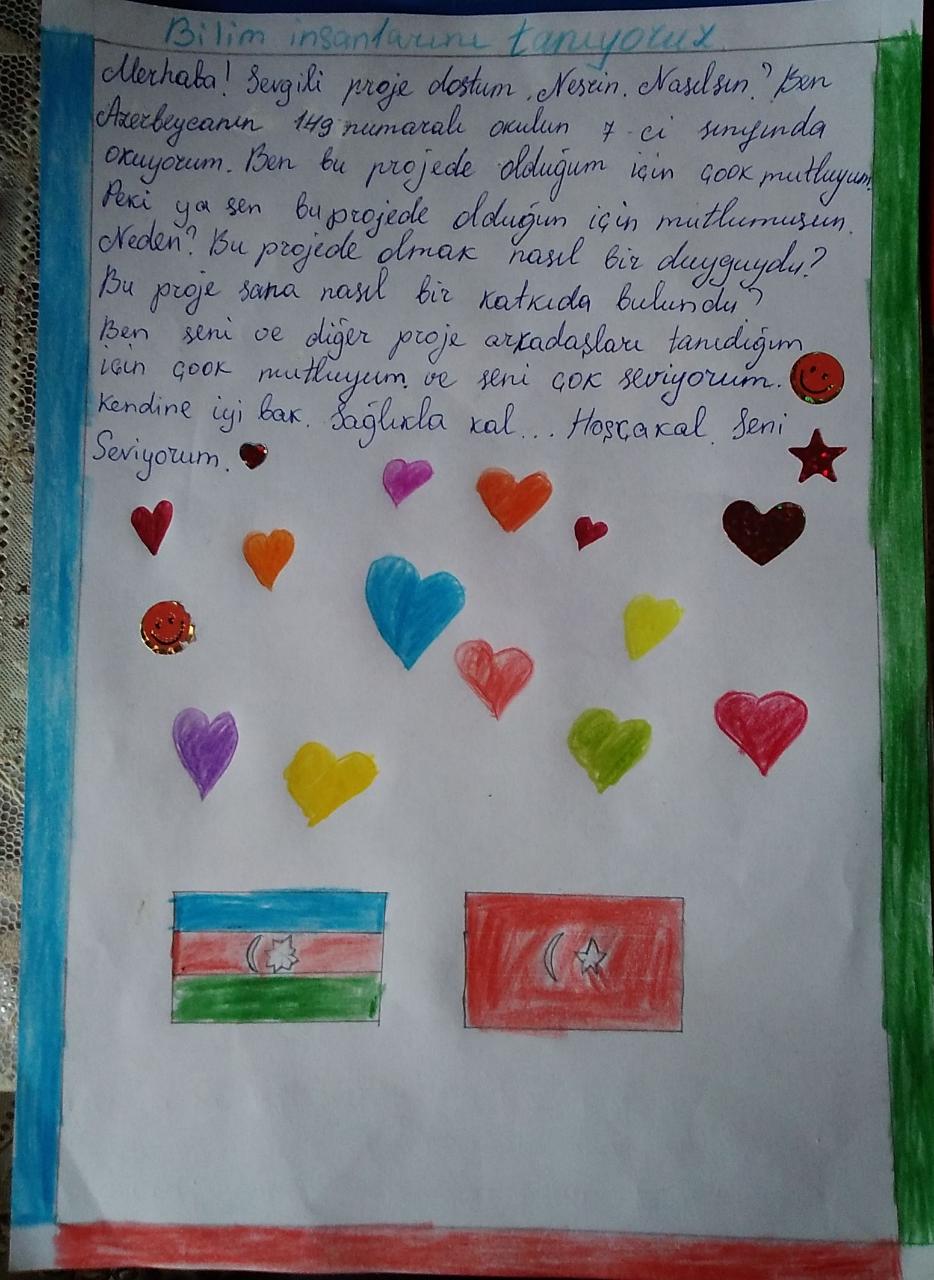 Bilim İnsanlarını Tanıyoruz Projesi Öğrenci Etkileşimi Mektup Çalışması by Hülya Erdoğdu - Ourboox.com