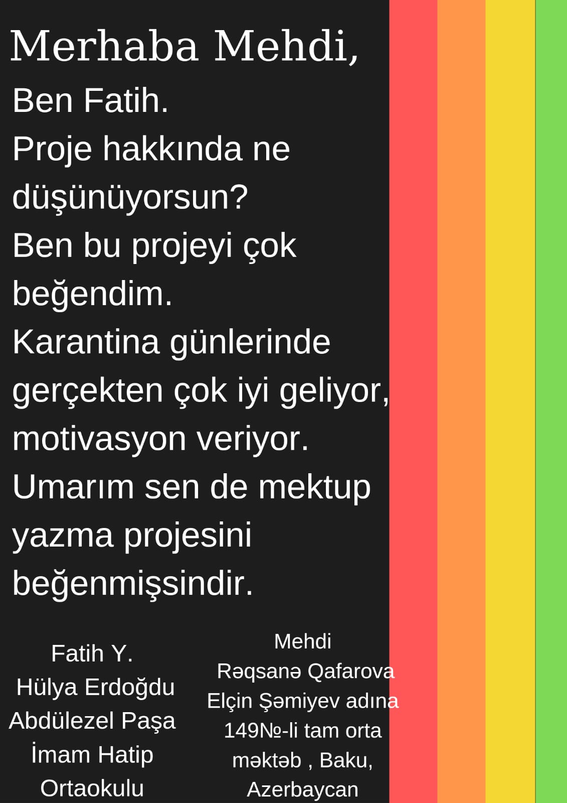Bilim İnsanlarını Tanıyoruz Projesi Öğrenci Etkileşimi Mektup Çalışması by Hülya Erdoğdu - Ourboox.com