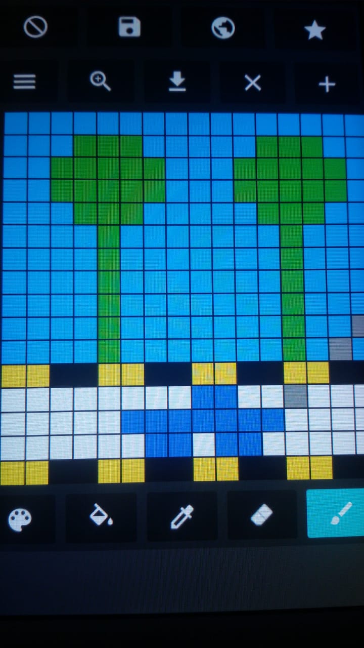 Pixel Art-Al-Iskan Secondary School by Samar - Ourboox.com