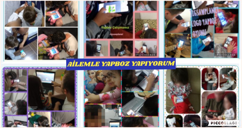 AİLEMLE OYNUYORUM PROJESİ by şehnaz kazıklı - Ourboox.com