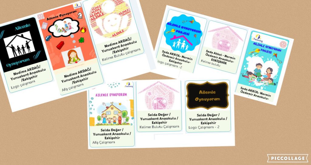 AİLEMLE OYNUYORUM PROJESİ by şehnaz kazıklı - Ourboox.com