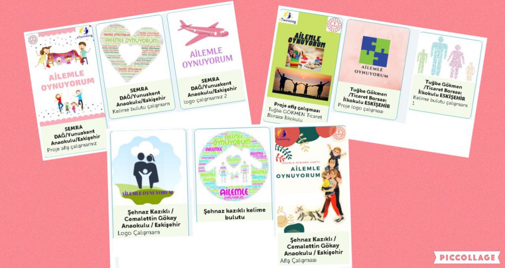 AİLEMLE OYNUYORUM PROJESİ by şehnaz kazıklı - Ourboox.com