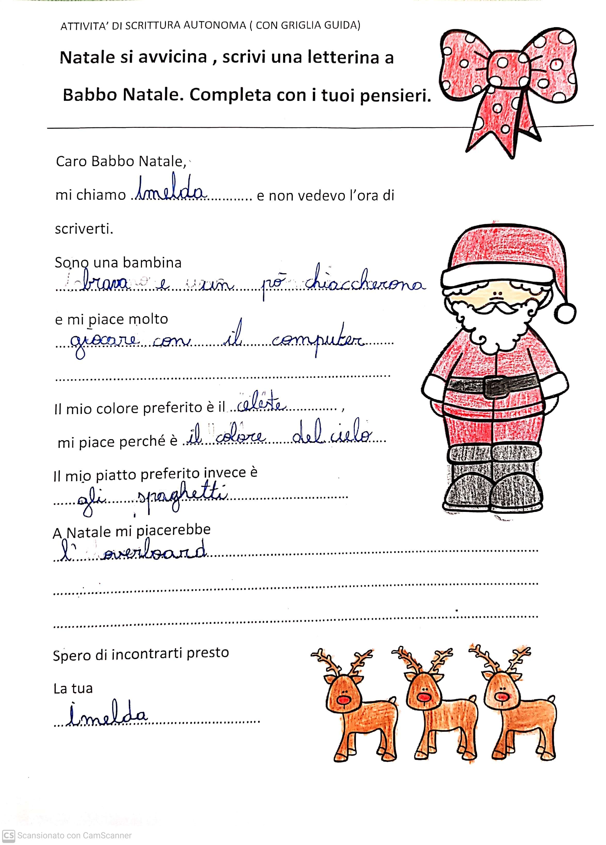 Le letterine di Natale classe IIIB by Scuola Primaria E.De Amicis Montepulciano - Illustrated by CLASSE IIIB - Ourboox.com