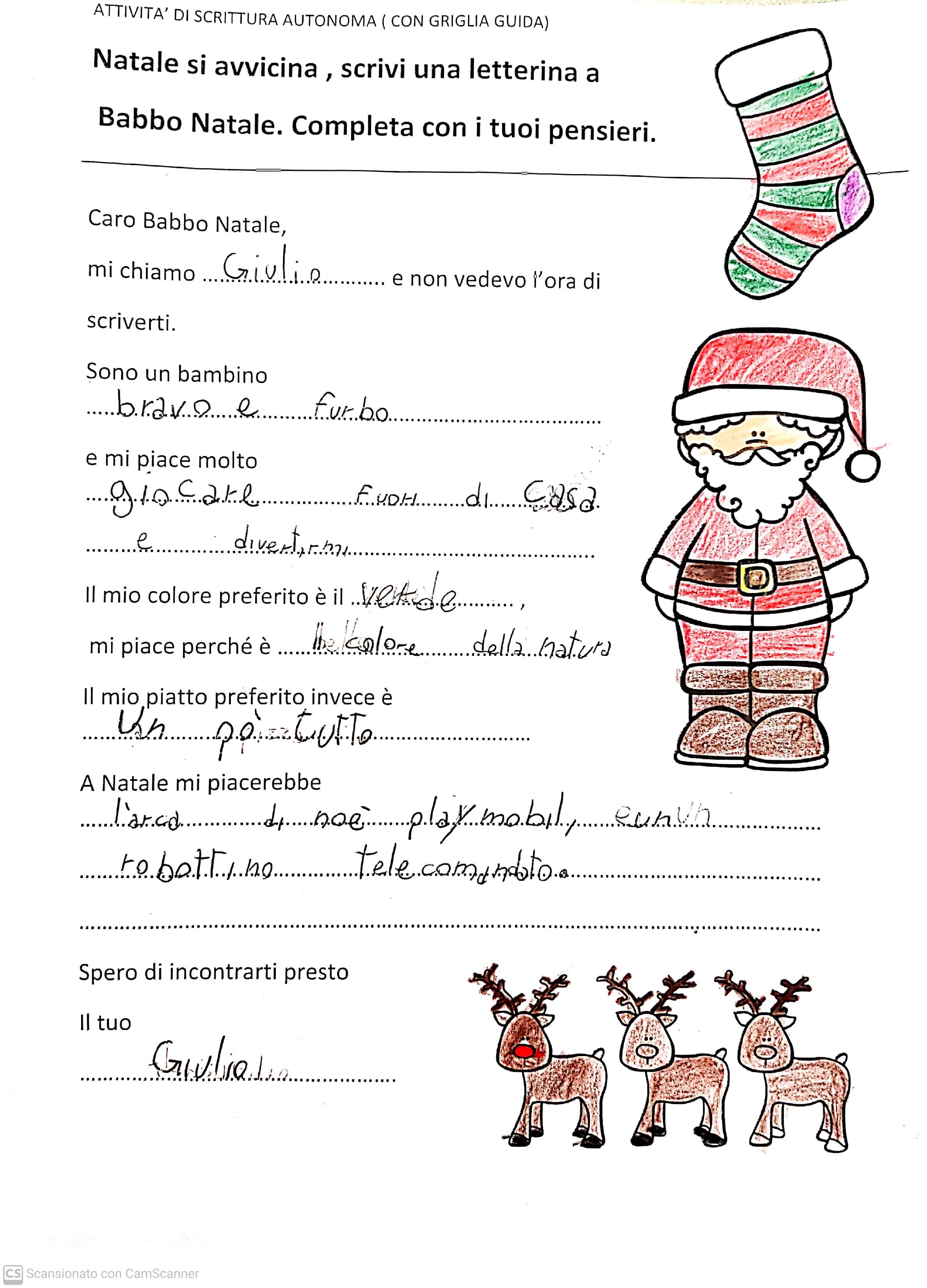 Le letterine di Natale classe IIIB by Scuola Primaria E.De Amicis Montepulciano - Illustrated by CLASSE IIIB - Ourboox.com