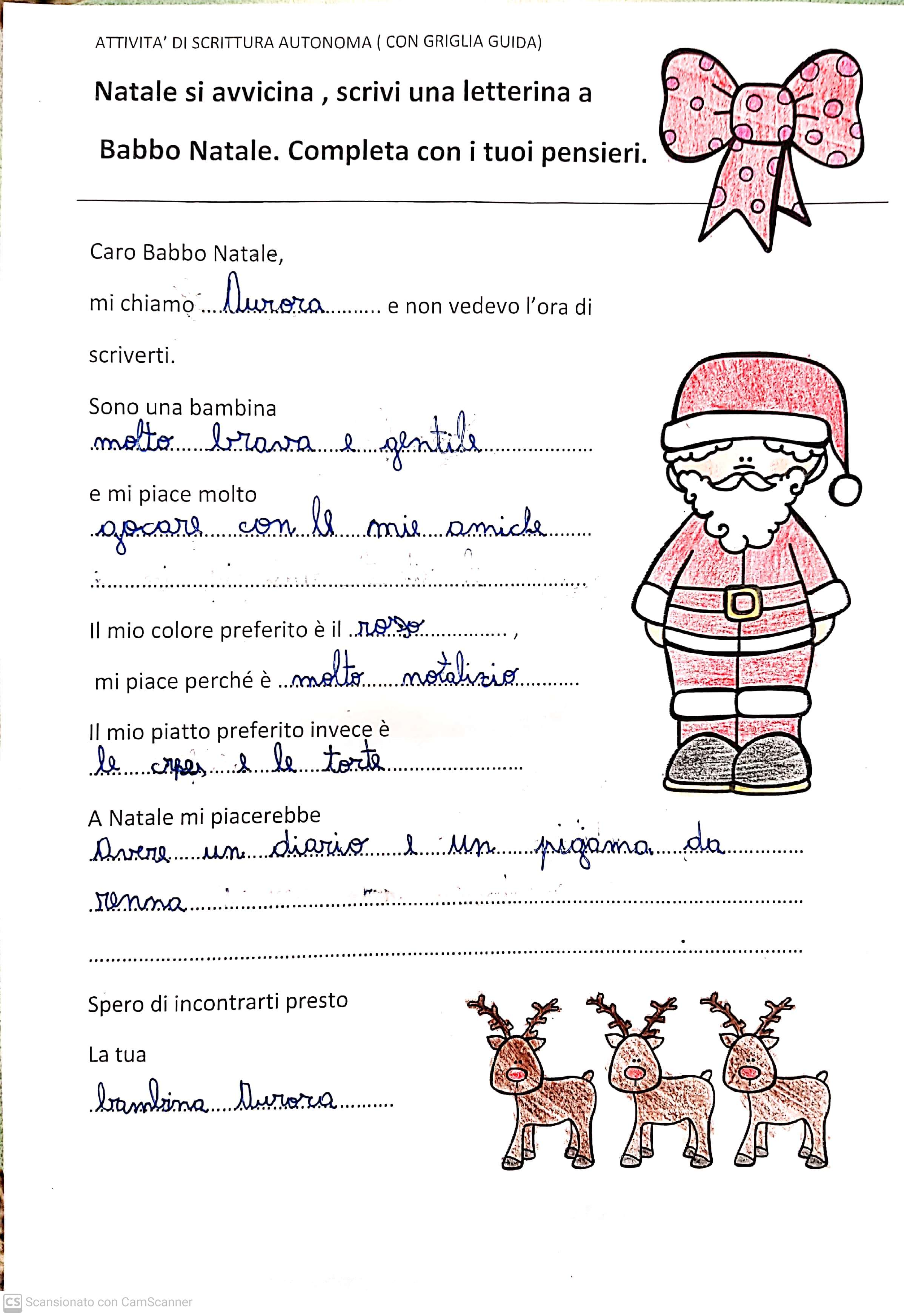 Le letterine di Natale classe IIIB by Scuola Primaria E.De Amicis Montepulciano - Illustrated by CLASSE IIIB - Ourboox.com