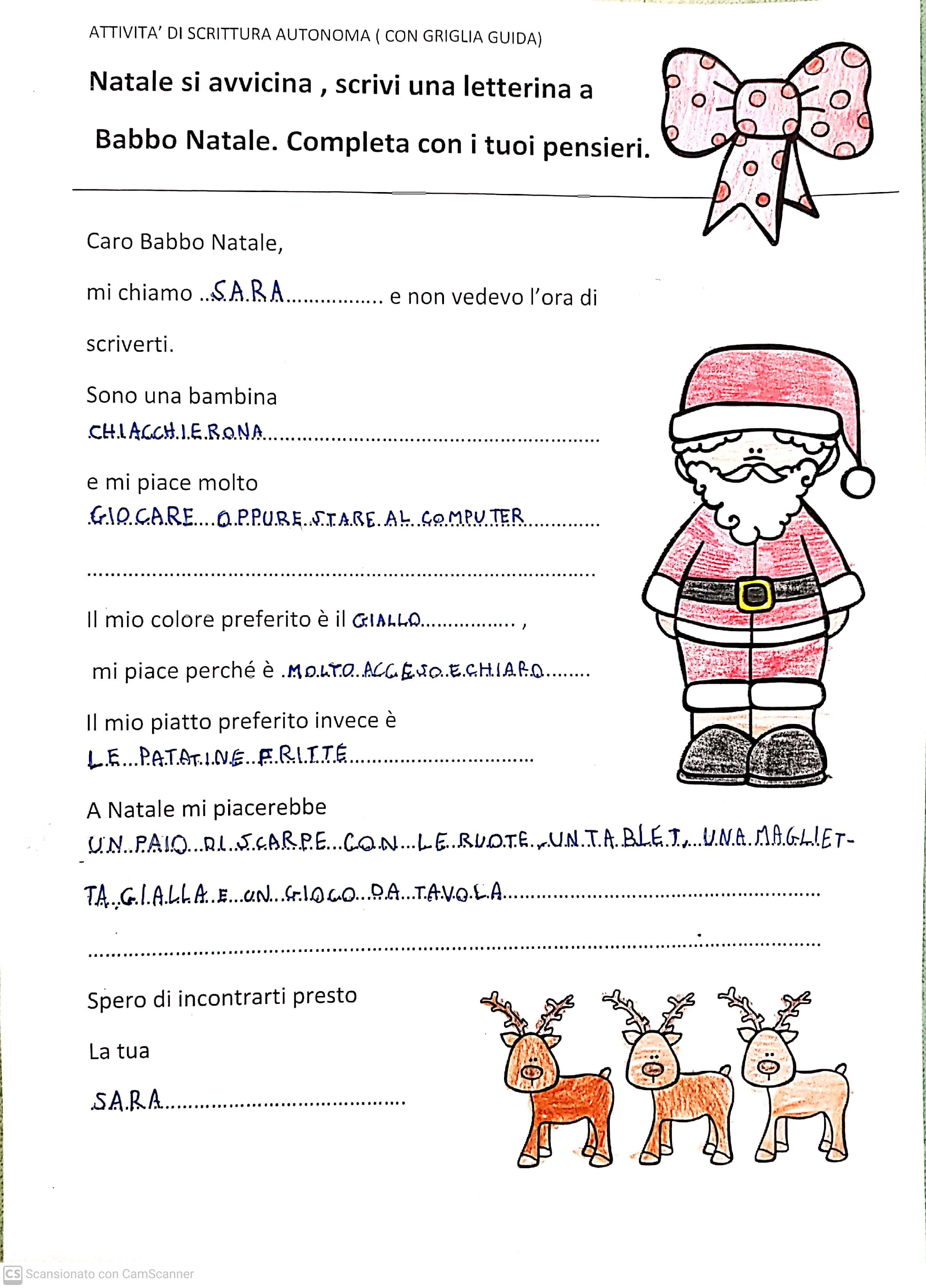Le letterine di Natale classe IIIB by Scuola Primaria E.De Amicis Montepulciano - Illustrated by CLASSE IIIB - Ourboox.com