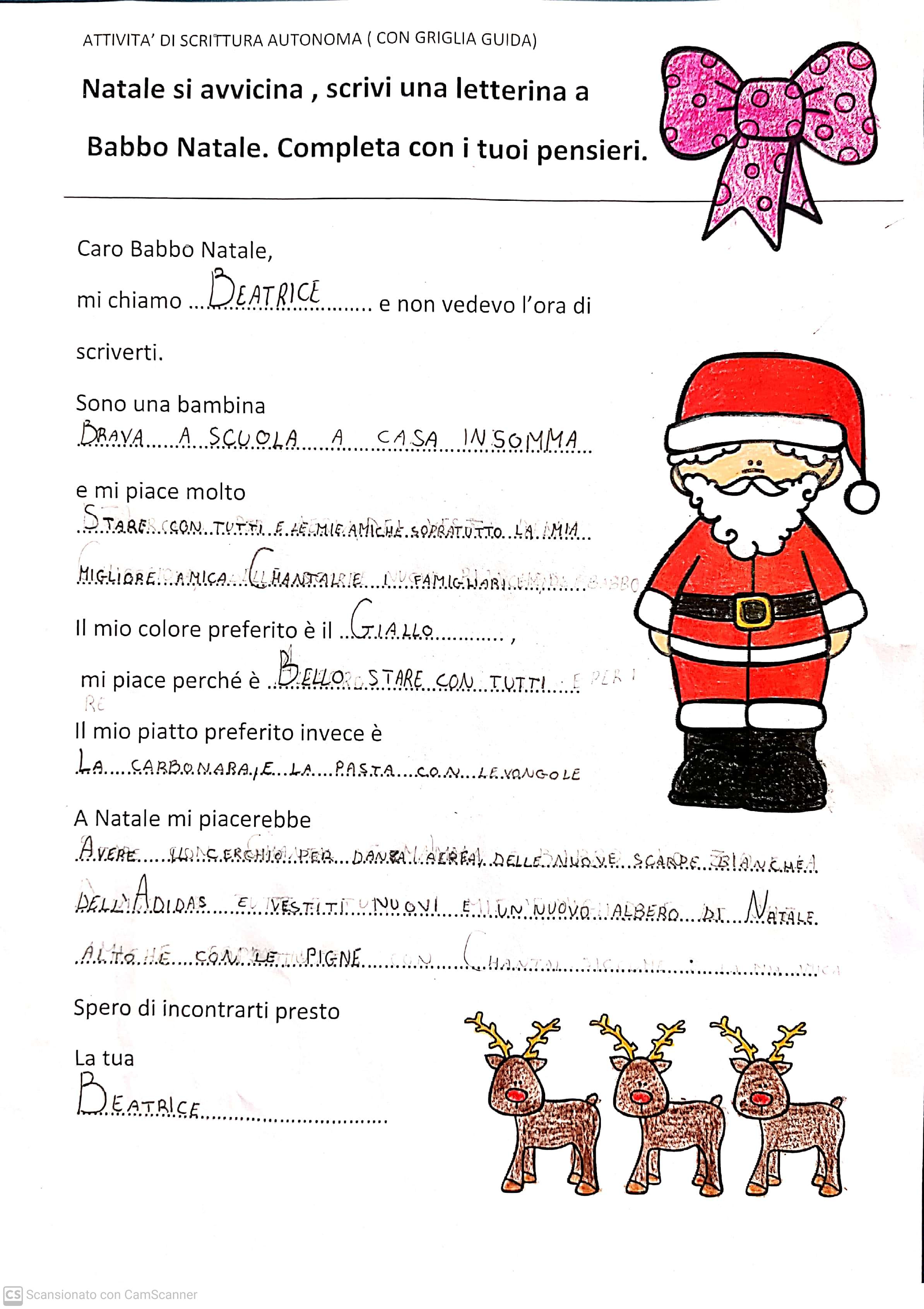 Le letterine di Natale classe IIIB by Scuola Primaria E.De Amicis Montepulciano - Illustrated by CLASSE IIIB - Ourboox.com