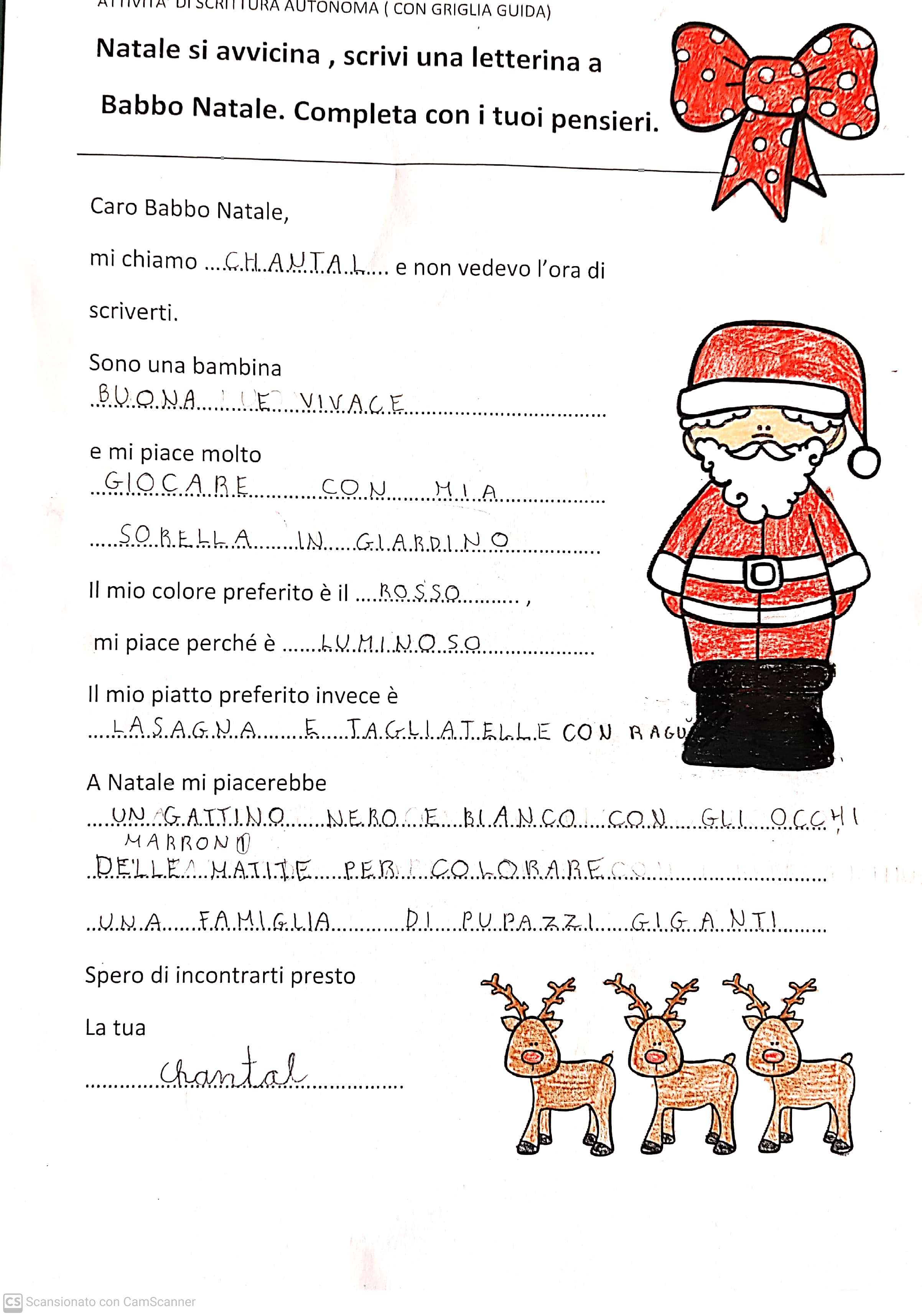 Le letterine di Natale classe IIIB by Scuola Primaria E.De Amicis Montepulciano - Illustrated by CLASSE IIIB - Ourboox.com