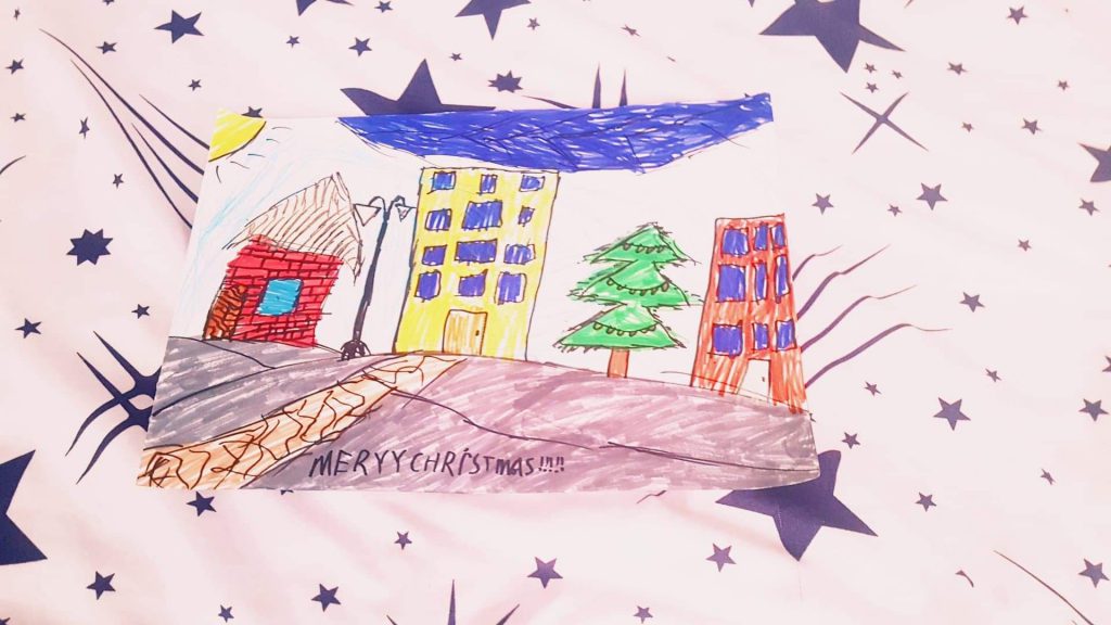 Kalėdos by Gražina - Illustrated by 2a klasė - Ourboox.com