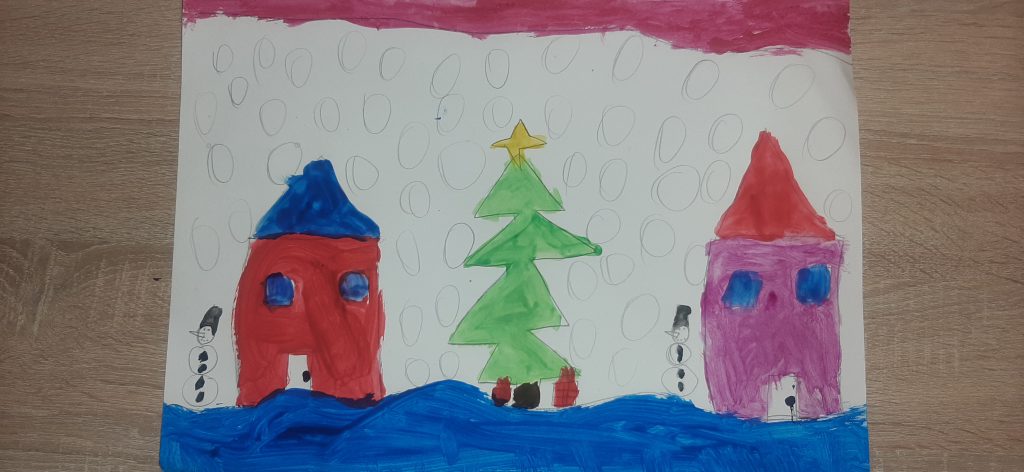 Kalėdos by Gražina - Illustrated by 2a klasė - Ourboox.com