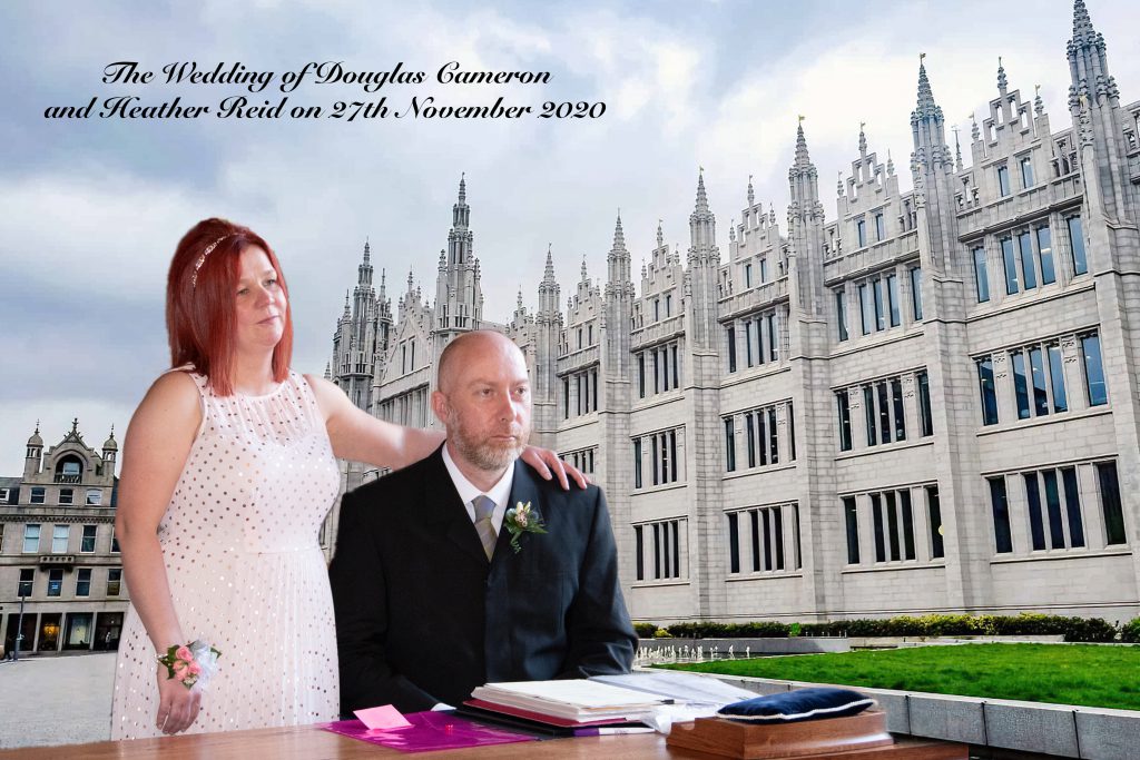 Wedding of Douglas Cameron and Heather Reid – 27/11/2020 by John Reid - Ourboox.com