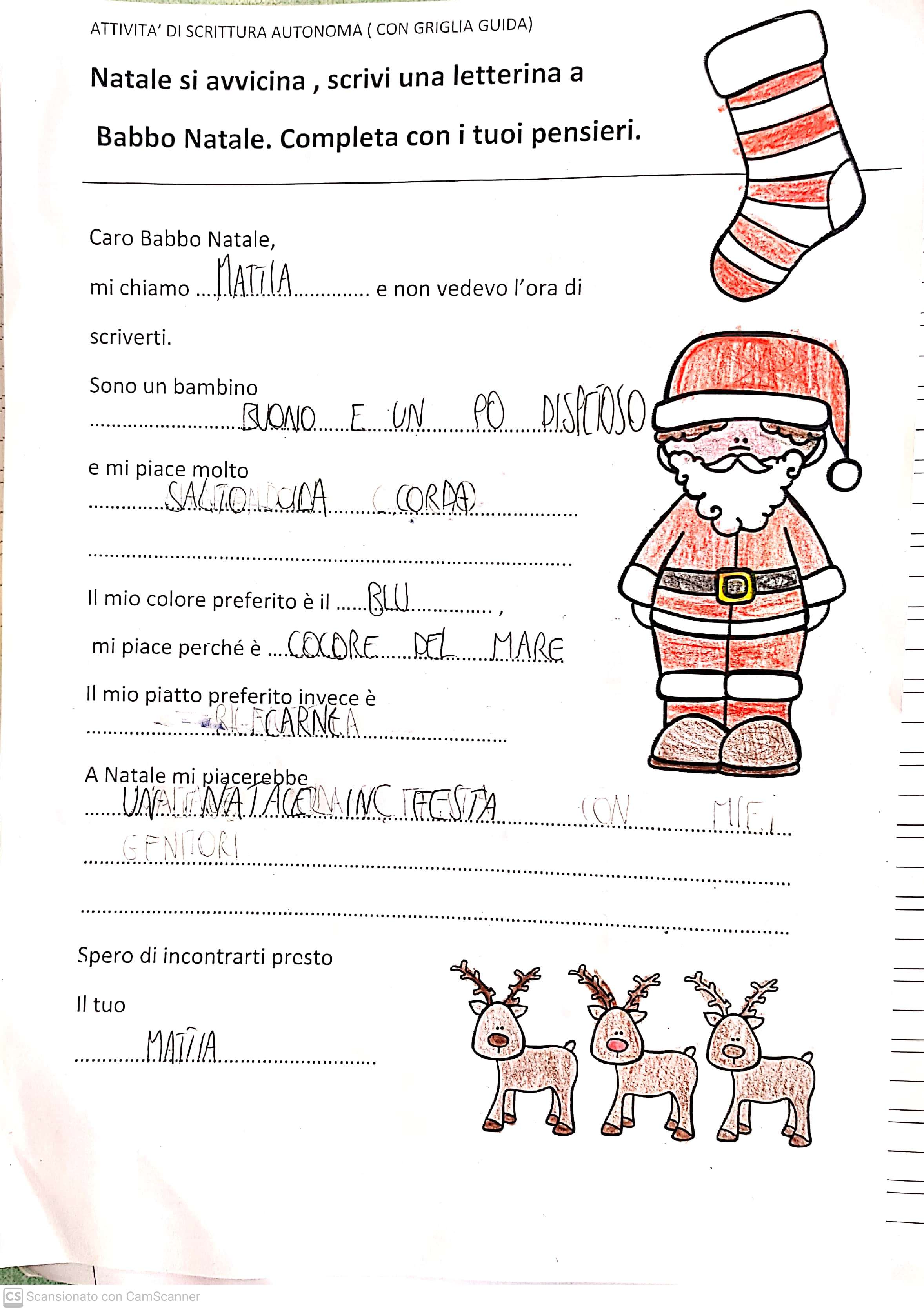 Le letterine di Natale classe IIIA by Scuola Primaria E.De Amicis Montepulciano - Illustrated by Classe IIIA - Ourboox.com