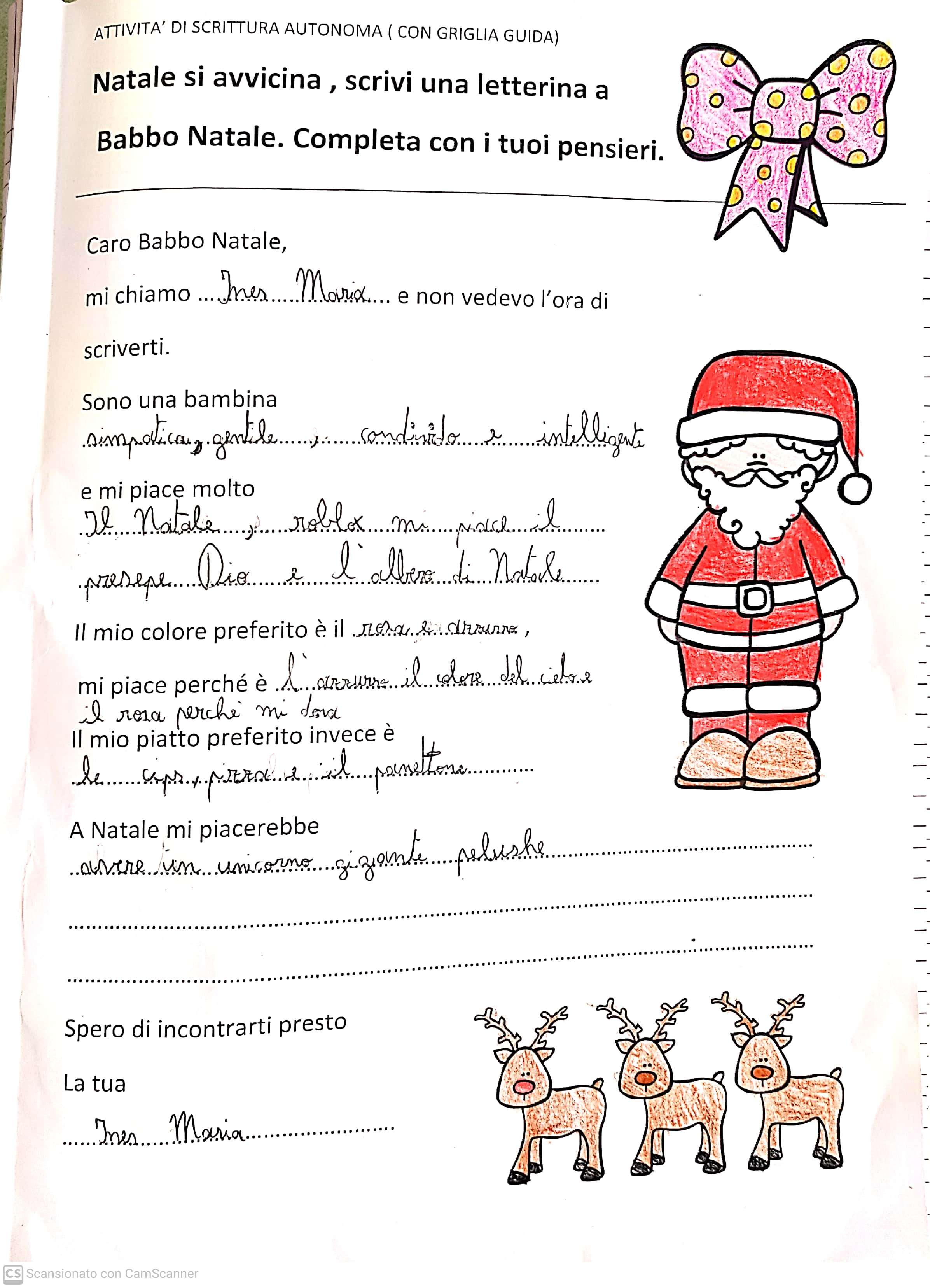 Le letterine di Natale classe IIIA by Scuola Primaria E.De Amicis Montepulciano - Illustrated by Classe IIIA - Ourboox.com