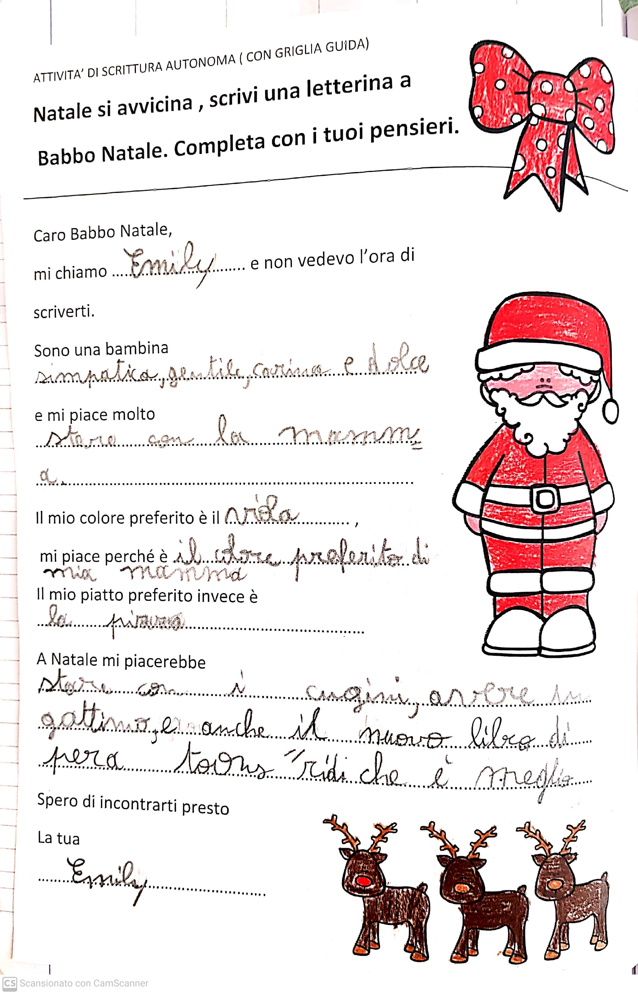 Le letterine di Natale classe IIIA by Scuola Primaria E.De Amicis Montepulciano - Illustrated by Classe IIIA - Ourboox.com