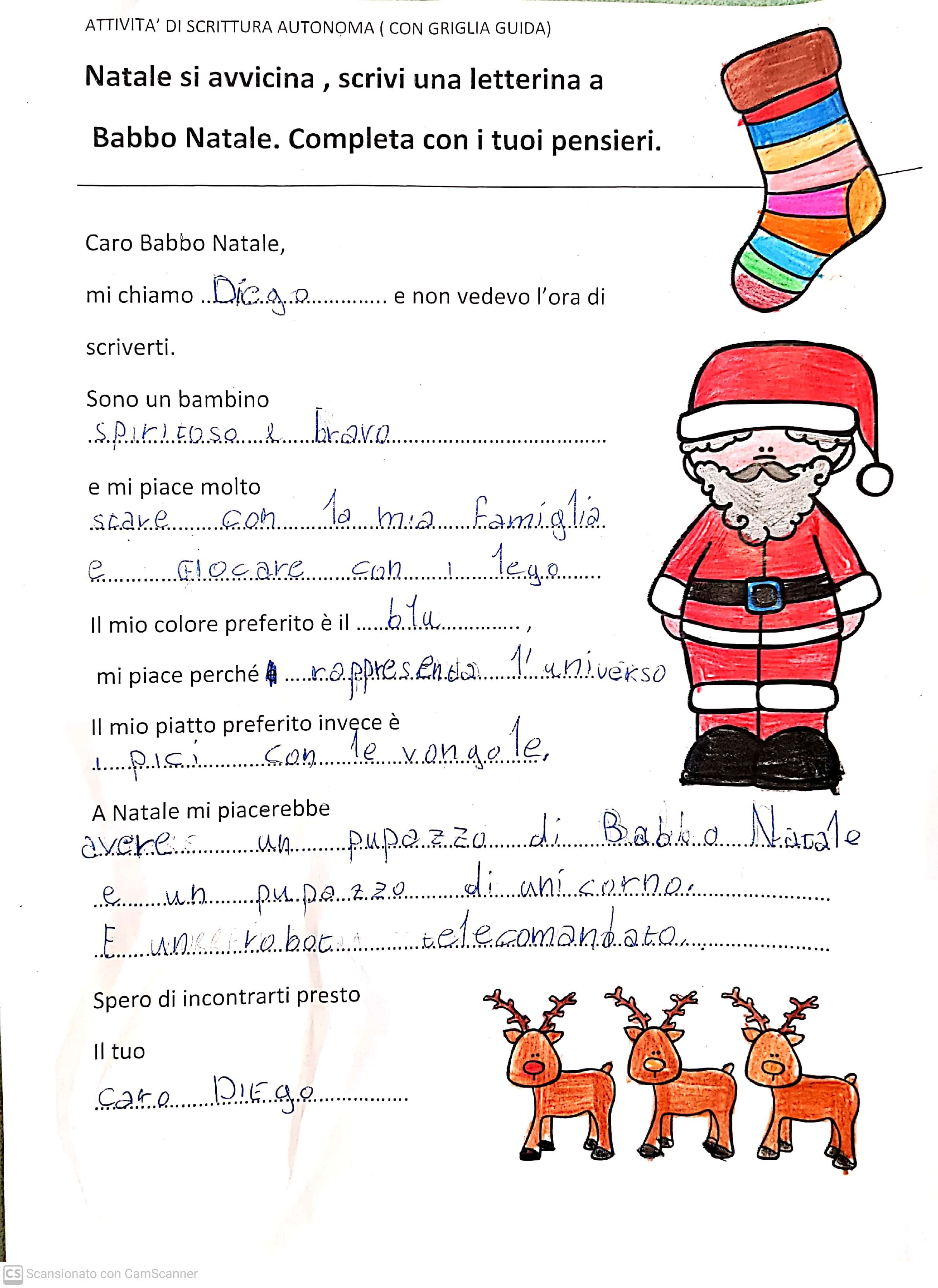 Le letterine di Natale classe IIIA by Scuola Primaria E.De Amicis Montepulciano - Illustrated by Classe IIIA - Ourboox.com