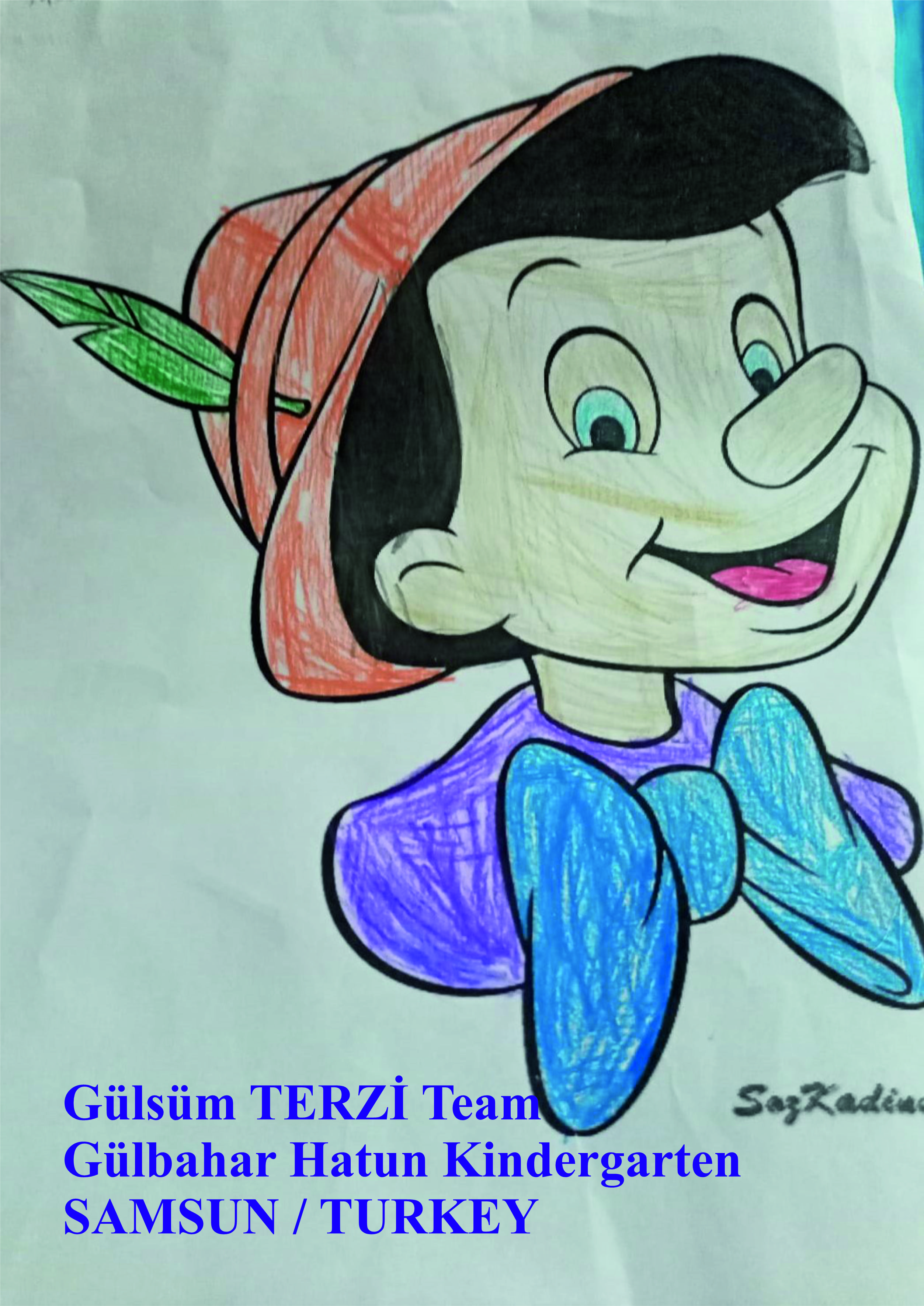 by Z kuşağına masallar - Illustrated by Z Kuşağına Masallar Projesi C Takımı Pinokyo Masalının Kahramanlarını Resimleme Etkinliği E Kitabı / Tales for Generation Z Project C Team Illustration of the Heroes of Pinocchio Tale E Book - Ourboox.com