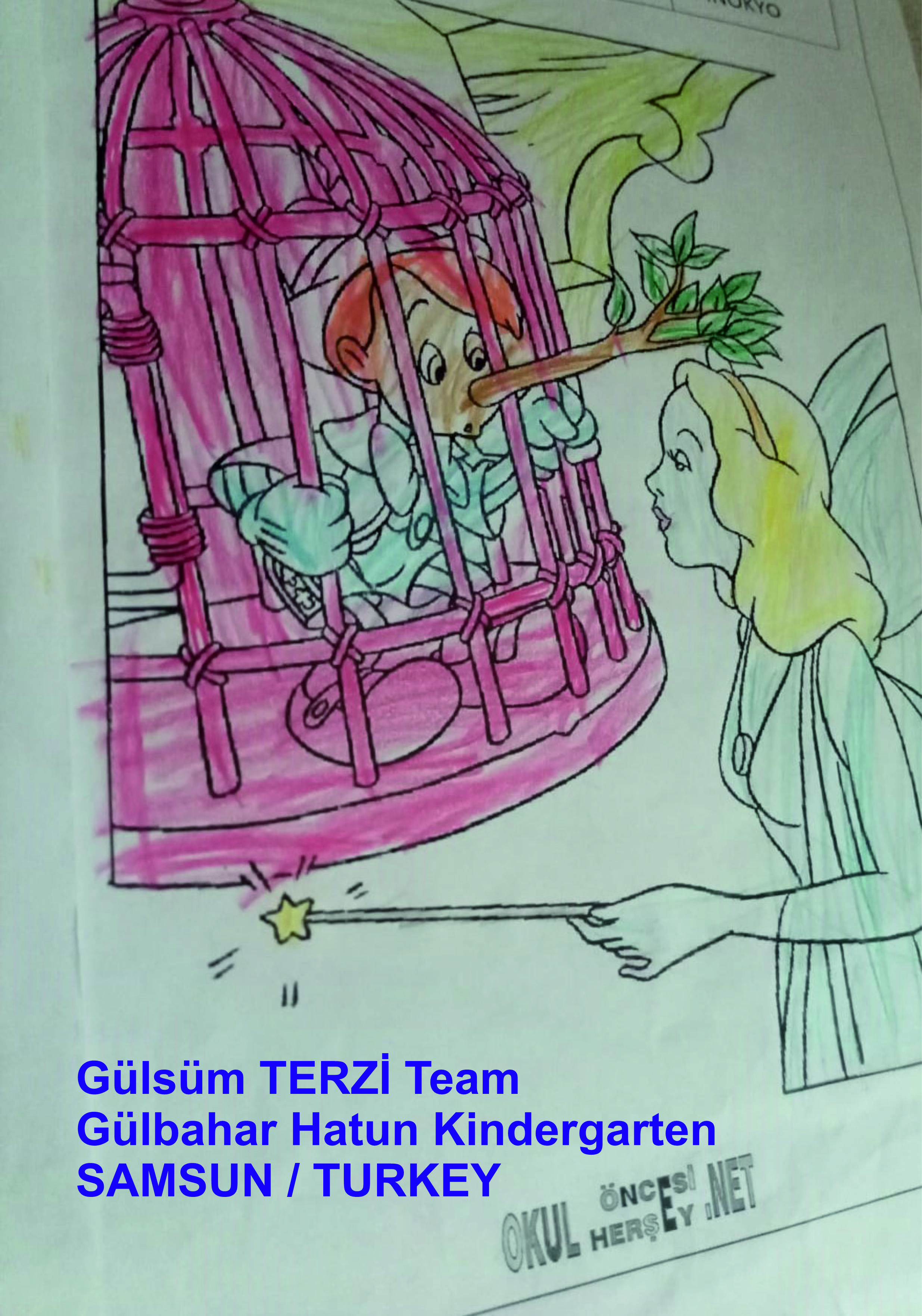  by Z kuşağına masallar - Illustrated by Z Kuşağına Masallar Projesi C Takımı Pinokyo Masalının Kahramanlarını Resimleme Etkinliği E Kitabı / Tales for Generation Z Project C Team Illustration of the Heroes of Pinocchio Tale E Book - Ourboox.com