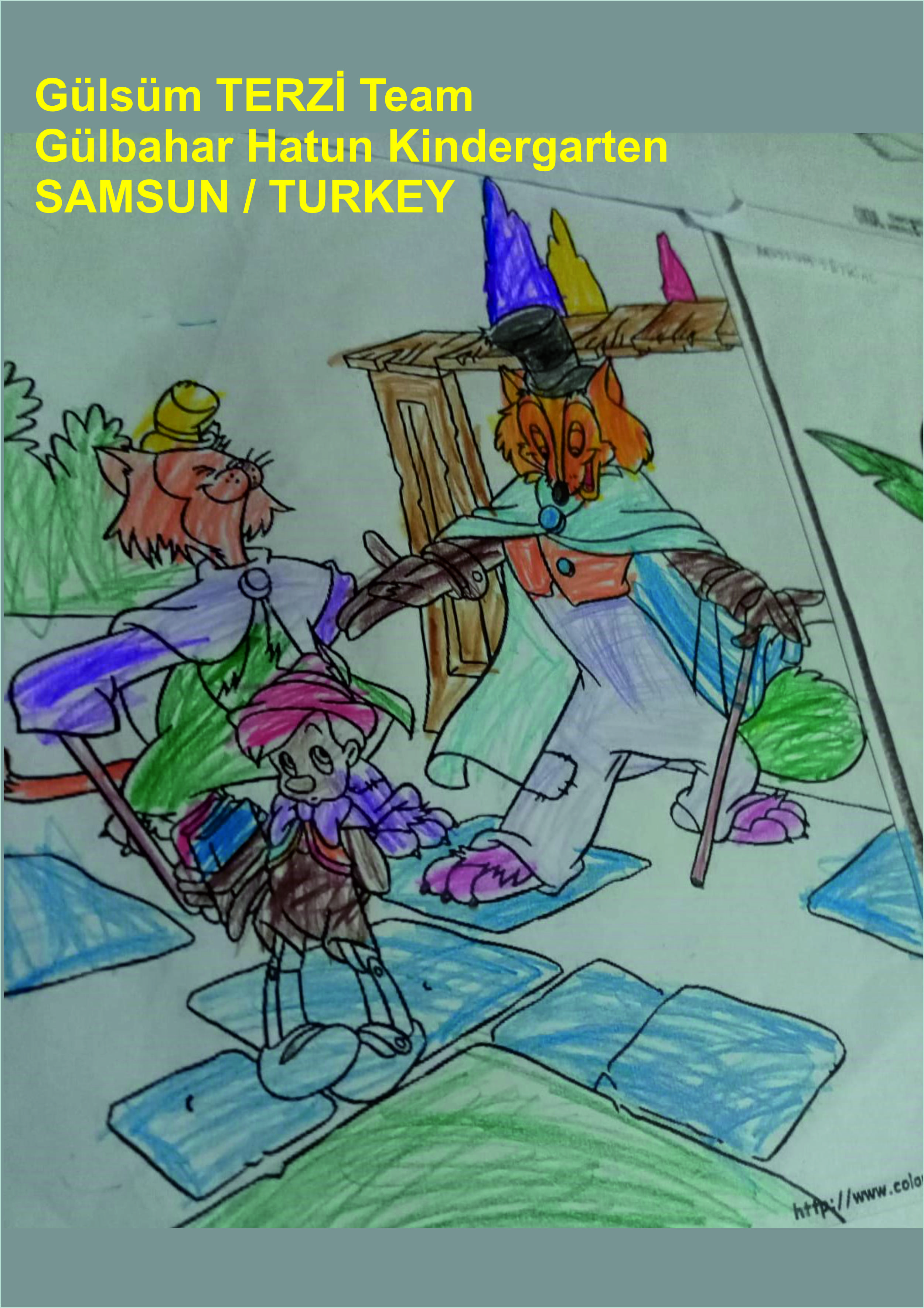  by Z kuşağına masallar - Illustrated by Z Kuşağına Masallar Projesi C Takımı Pinokyo Masalının Kahramanlarını Resimleme Etkinliği E Kitabı / Tales for Generation Z Project C Team Illustration of the Heroes of Pinocchio Tale E Book - Ourboox.com