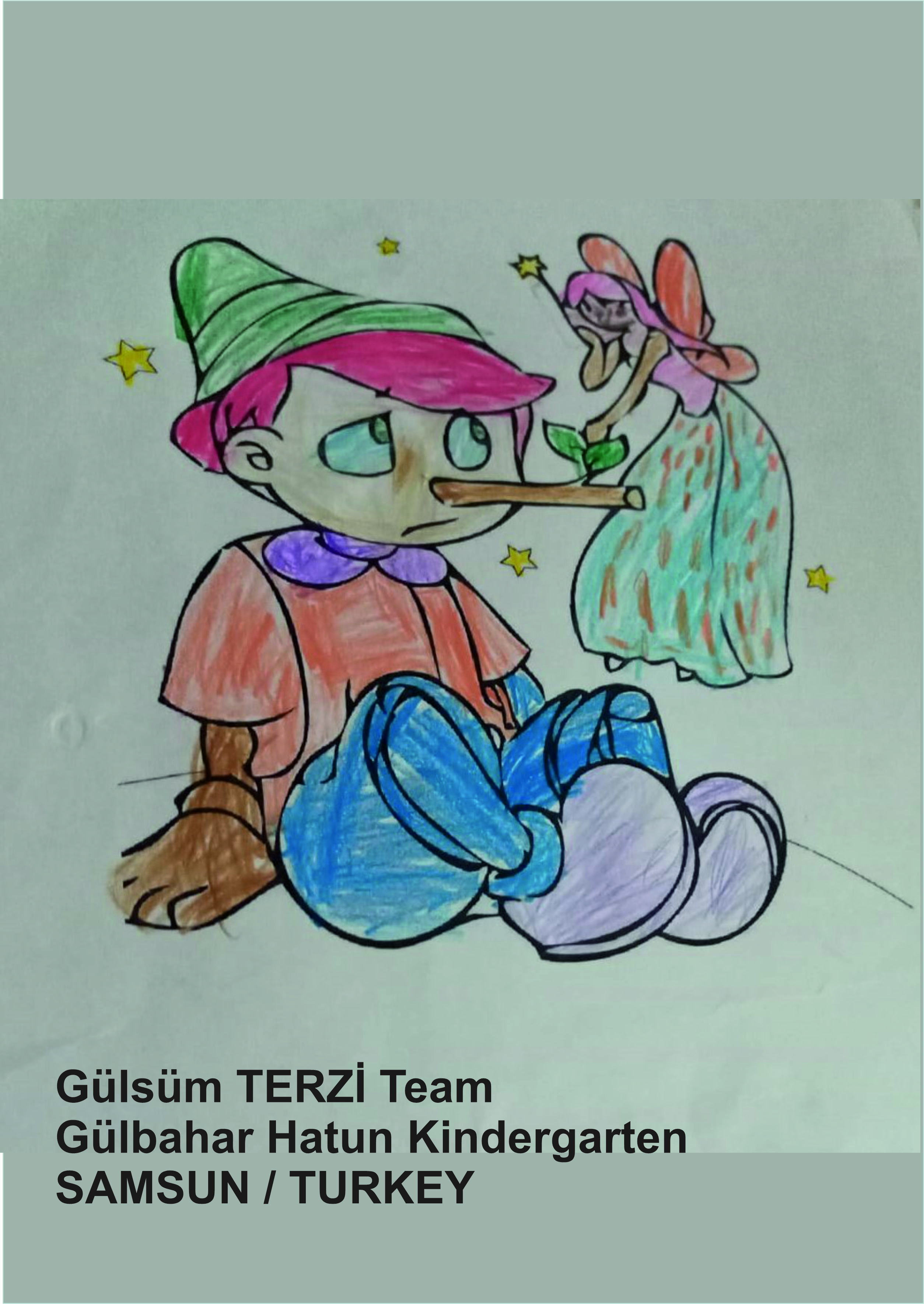  by Z kuşağına masallar - Illustrated by Z Kuşağına Masallar Projesi C Takımı Pinokyo Masalının Kahramanlarını Resimleme Etkinliği E Kitabı / Tales for Generation Z Project C Team Illustration of the Heroes of Pinocchio Tale E Book - Ourboox.com
