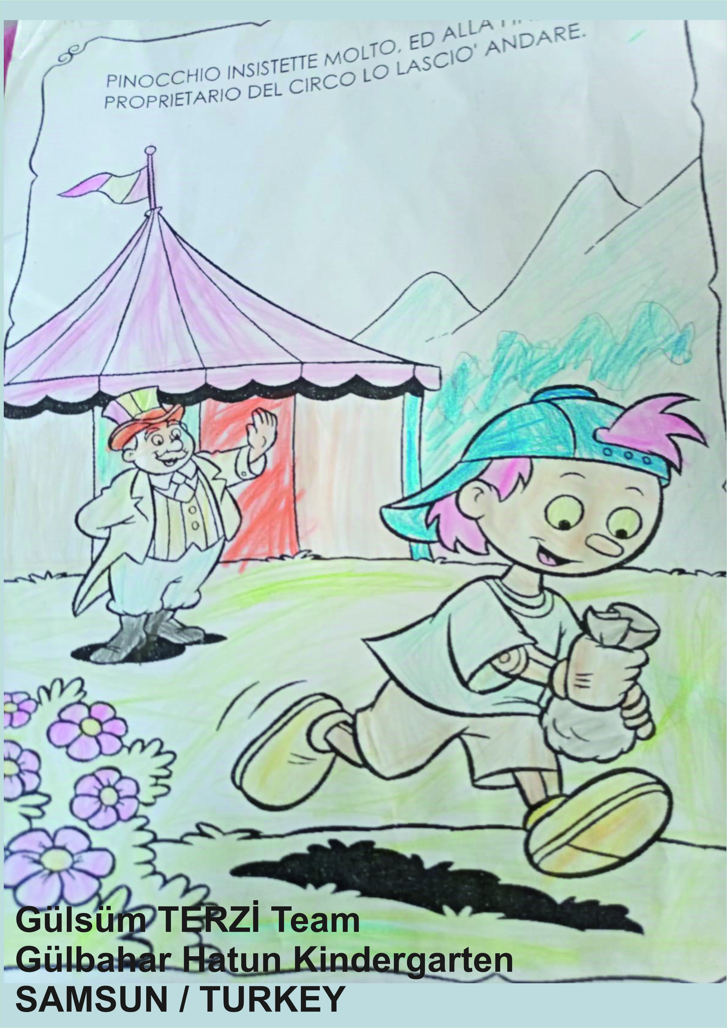  by Z kuşağına masallar - Illustrated by Z Kuşağına Masallar Projesi C Takımı Pinokyo Masalının Kahramanlarını Resimleme Etkinliği E Kitabı / Tales for Generation Z Project C Team Illustration of the Heroes of Pinocchio Tale E Book - Ourboox.com