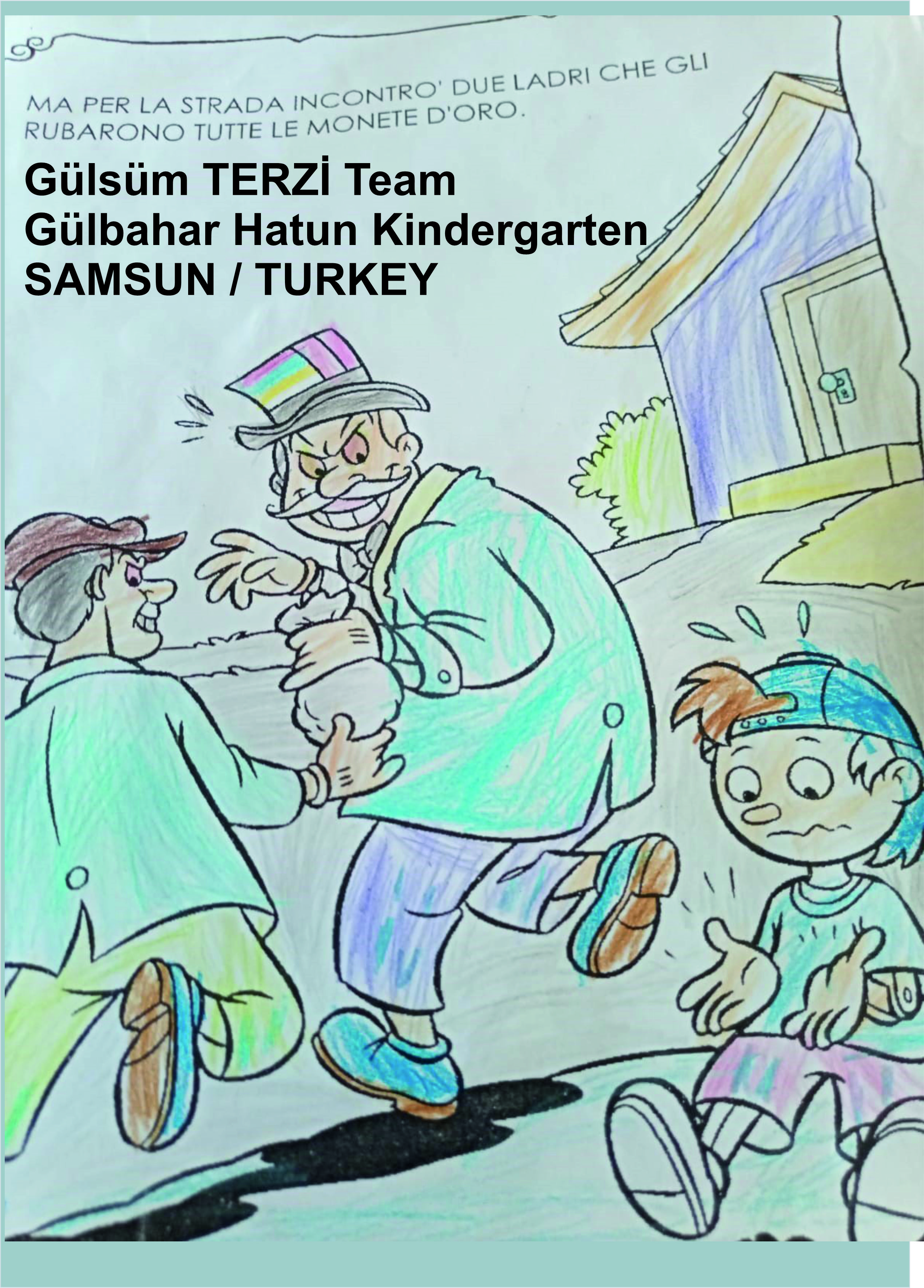  by Z kuşağına masallar - Illustrated by Z Kuşağına Masallar Projesi C Takımı Pinokyo Masalının Kahramanlarını Resimleme Etkinliği E Kitabı / Tales for Generation Z Project C Team Illustration of the Heroes of Pinocchio Tale E Book - Ourboox.com